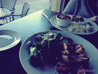 food fast - chicken & spinach