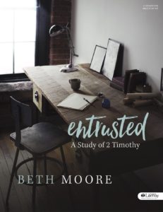 Cover of Entrusted Bible Study by Beth Moore