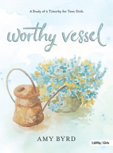Cover of Worthy Vessel Bible Study by Amy Byrd