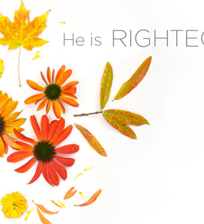 Attributes of God | He is Righteous
