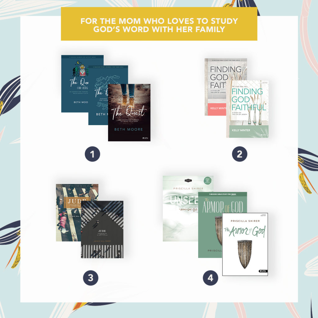 Lifeway Women Gift Guide Mom Who Loves to Study God's Word with her Family