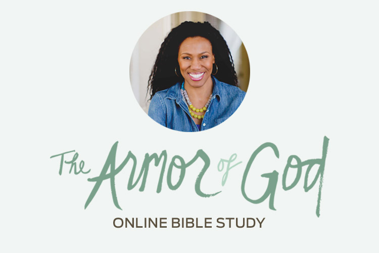 The Armor of God Online Bible Study Header With Priscilla Shirer Photo