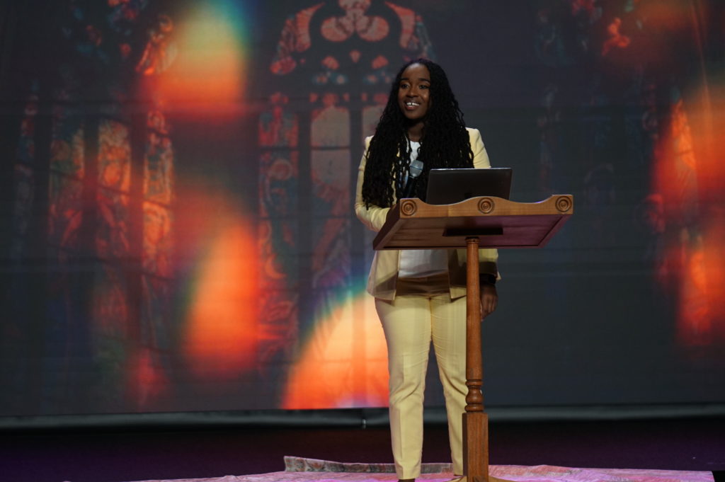 Jackie Hill Perry teaches at Glory Event in Dallas, Texas