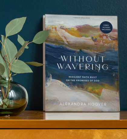 Without Wavering Bible Study Giveaway