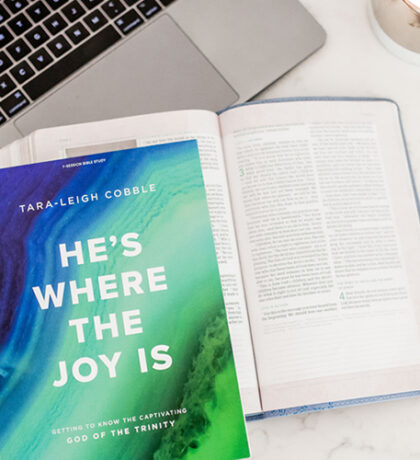 He’s Where the Joy Is Bible Study Giveaway
