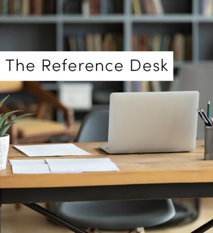 The Reference Desk, laptop studying