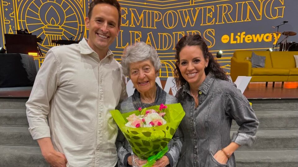 Ben and Lynley Mandrell with Granny A