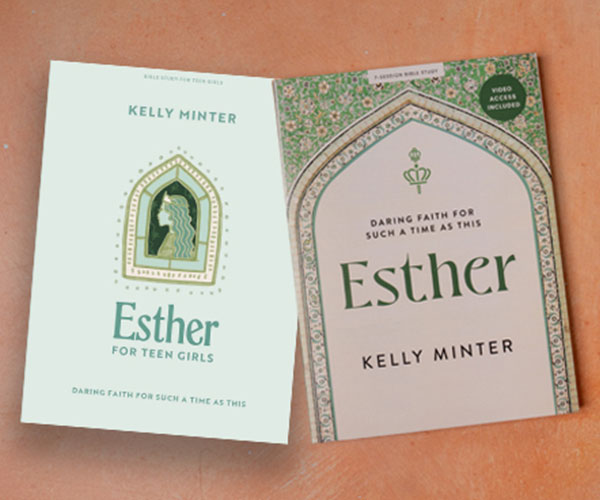 Teen and Women Esther Bible studies by Kelly Minter