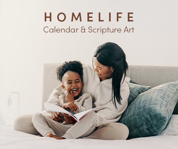 HomeLife Calendar and Scripture Art 2026