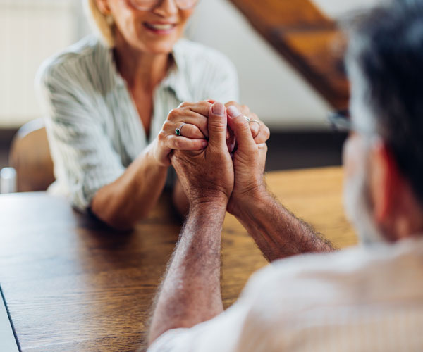 couple celebrating thirty-plus years of marriage