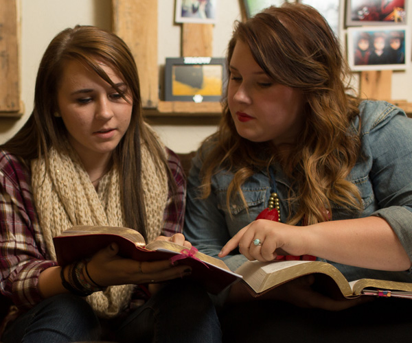 woman helping a younger generation become bible literate