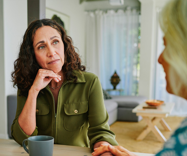 Woman leading an effective meeting